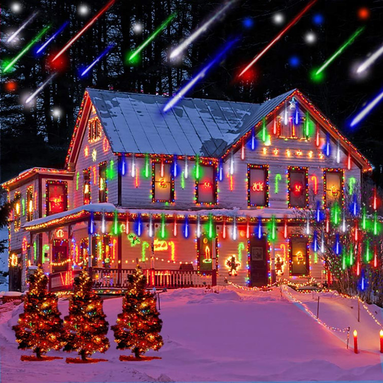 Icicle fairy store lights outdoor